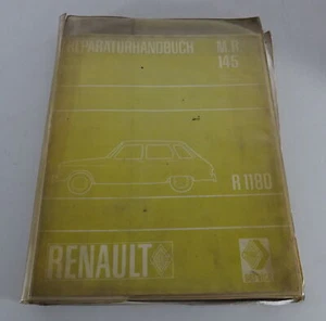 Manual de Taller Renault 6 R6 R1180 Stand 09/1968 - Imagen 1 de 6