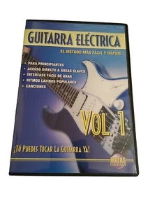 Guitarra Electrica Vol. 1. Metodo Facil Y Rapido DVD Mayas Music Principiantes - Picture 1 of 5