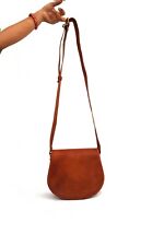 9 In Women's Crossbody Leather Bag Purse Satchel Handbags Sling Messenger Bags
