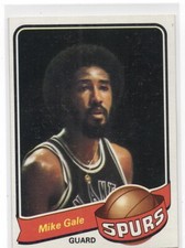 1979-80 Topps Mike Gale #122 San Antonio Spurs Vintage