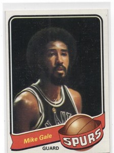 1979-80 Topps Mike Gale #122 San Antonio Spurs Vintage