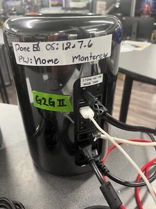 Mac Pro, 12 Core 6,1 Ivy Bridge 2.7 GHz , D500 , 64GB RAM, 1TB SSD Monterey - Picture 1 of 4