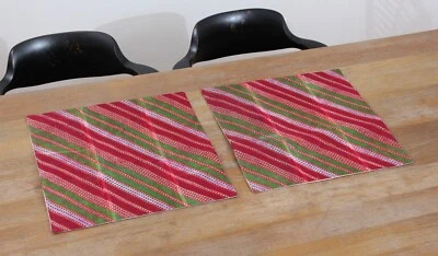 Cotton Pillow Cover SET of 2 pcs 17.91" x 17.91" Vintage Fast Shipment 16576 - Image 1 of 4