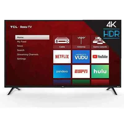 TCL 65" Class 4K (2160P) HDR Roku Smart LED TV (65S4) - Image 1 of 4