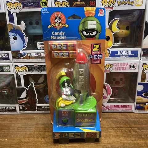 1998 Vintage Looney Tunes Electric Pez Dispenser Marvin the Martian Cover