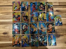 Lot of 21 Dragon Ball Z PP Card Series Prism TBE Cards