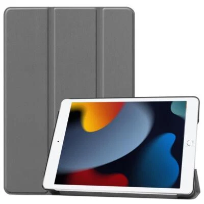 For iPad 9th 8th 7th Generation 10.2 in Case Leather Stand Magnetic Smart Cover - Image 1 of 4