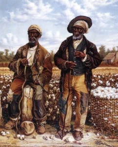 Oil Painting repro William Aiken Walker - Calhoun’s Slaves - Picture 1 of 1