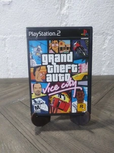 Grand Theft Auto: Vice City (Sony PlayStation 2 PS2, 2002) Game, Case, & Manual - Picture 1 of 4
