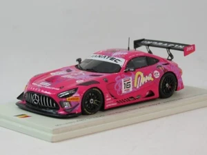 Spark Mercedes AMG GT3 Evo #16 Uno Racing Team 24h Spa 2024 1/43 SB811 - Foto 1 di 6