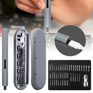 Cacciavite Elettrico 48 IN 1 Utensile di Precisione Ricaricabile Senza Fili Punte Magnetiche - Foto 1 di 8