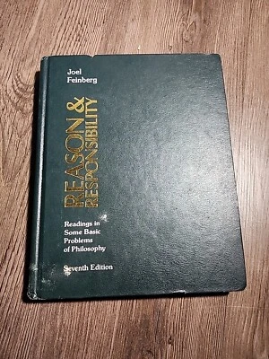 Reason And Responsibility 7th Edition  Hardcover  Joel Feinberg University ... - Image 1 of 4