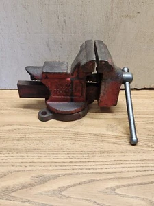 Columbian No 63-3 drehbarer Schraubstock 3,5 Backen mit Amboss MADE IN USA Hobby - Bild 1 von 10