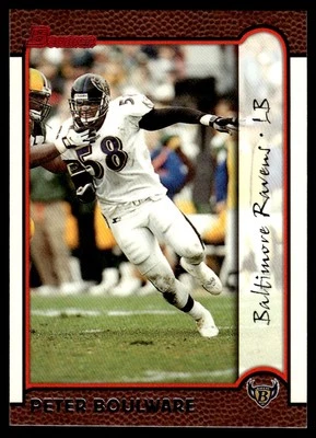 1999 Bowman Peter Boulware Baltimore Ravens #131 - Image 1 of 2