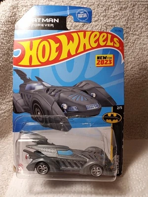 CUSTOM MADE SUPER /WHEEL SWAP-HOT WHEELS BATMAN BATMOBILE W/REAL RIDERS. - Image 1 of 4