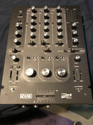 Rane Empath Rotary DJ Mixer (Rare) Has a broken cross fader CH2 Bleeding ￼ - Image 1 of 3