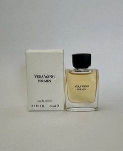 NIB Vera Wang For Men Eau de Toilette EDT 0.13 fl oz Sample Size *Discontinued* - Picture 1 of 1