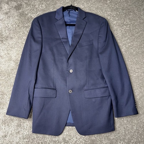 Giacca cappotto sportivo tuta due bottoni Michael Kors 38R blu navy blazer vestibilità classica