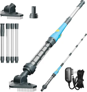 Efurden Cordless Pool Vacuum, Rechargeable Stick Handheld Pool Cleaner Vacuum... - Picture 1 of 12