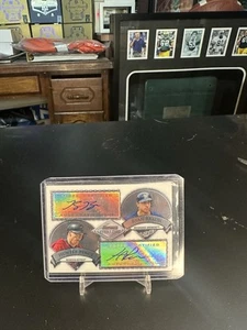 2007 Bowman Sterling Dual Auto RYAN BRAUN HUNTER PENCE Auto Rookie /275 - Picture 1 of 2