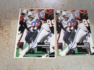 Eric Dickerson Indianapolis Colts 1990 Big League Statz FULL SIZE WHITE BORDER - Picture 1 of 3