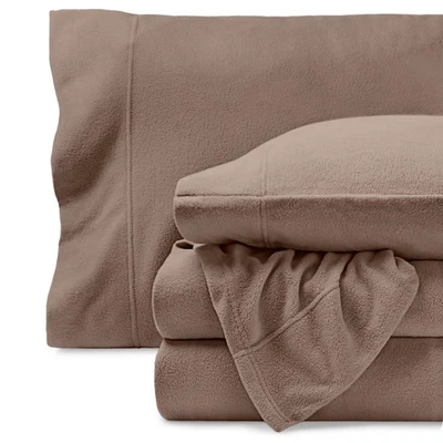 Super Soft Fleece Sheet Set - Deep Pocket, Cozy All-Season from Bare Home - Image 1 of 4