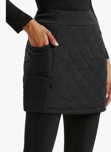 Falda Jack Smith Mujer Mediana Amarilla Puffer Acolchada Carga Mini Aire Libre Senderismo - Imagen 1 de 12