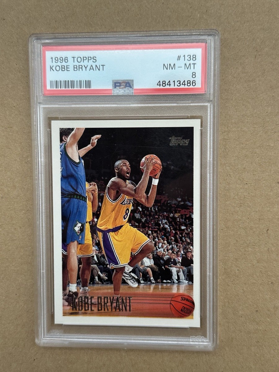 Topps Kobe Bryant Basketball 1996-97 Season Sports Trading Topps Kobe Bryant Basketball 1996-97 Season Sports Trading