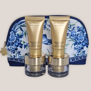NEW Estee Lauder Set Re-Nutriv Ultimate Diamond Soft Creme & Hand Creme + Bag - Picture 1 of 12