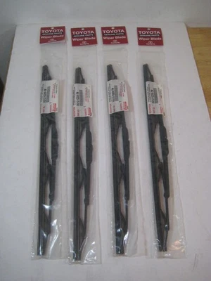 Toyota Sequoia 2001-2007 Front  Wiper Blades Lot of 4 -U Hook Type Genuine - Image 1 of 4