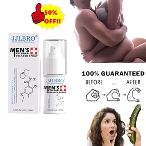 *JJLBRO Crema de masaje en aerosol de larga duración para hombre siete veces por noche CALIENTE - Imagen 1 de 15