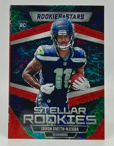 2023 Rookies & Stars Stellar Rookies Jaxon Smith-Njigba #SR-9 Longevity OC (RC) - Picture 1 of 2