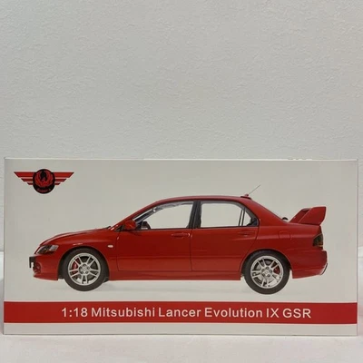 Kyosho Super A 1/18 MITSUBISHI LANCER EVOLUTION Ⅸ GSR Blanco Mitsubishi Lancer - Imagen 1 de 4