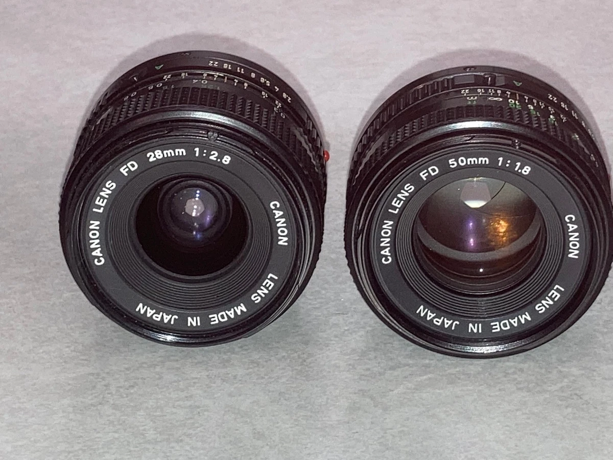 Canon f/1.8 28mm Focal Camera Lenses for sale | eBay
