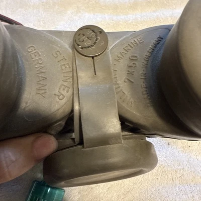 Vintage Steiner Military Marine Binoculars 7x50 In Great Condition - Image 1 of 4