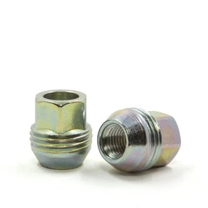 20 12X1.5 Dual Thread GM Factory Style Lug Nut 19mm Hex Open External Threaded - Picture 1 of 2