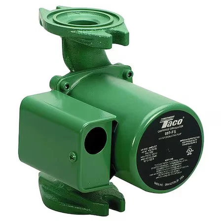 Taco 007-F5 Hydronic Circulating Pump, 1/25 Hp, 115V, 1 Phase, Flange Connection - Image 1 of 1