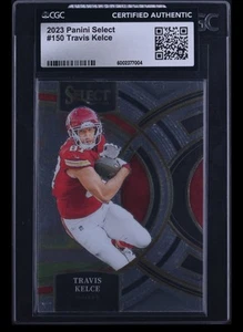 2023 Select Premier Travis Kelce #150 CGC AUTH - Picture 1 of 2