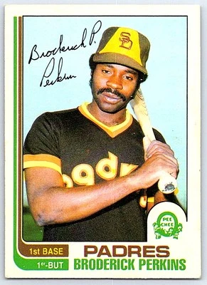 1982 O-Pee-Chee Broderick Perkins San Diego Padres #192 - Image 1 of 2