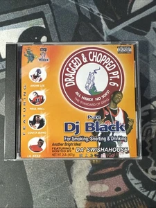 DJ BLACK Dragged & Chopped CD Memphis Rap Three 6 Mafia Swishahouse OG 1st Press - Bild 1 von 10