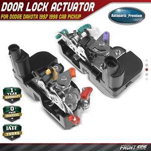 2x Door Lock Actuator Motor for Dodge Dakota 1997 1998 Pickup Front Left & Right