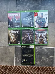 Xbox One/Original Xbox Game Bundle (Witcher 3, Fallout 4, Wolfenstein II, more) - Picture 1 of 2