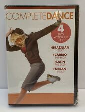 NEW Sealed! Gaiam Complete Dance 4 DVD Workout Set Brazilian Cardio Latin Urban