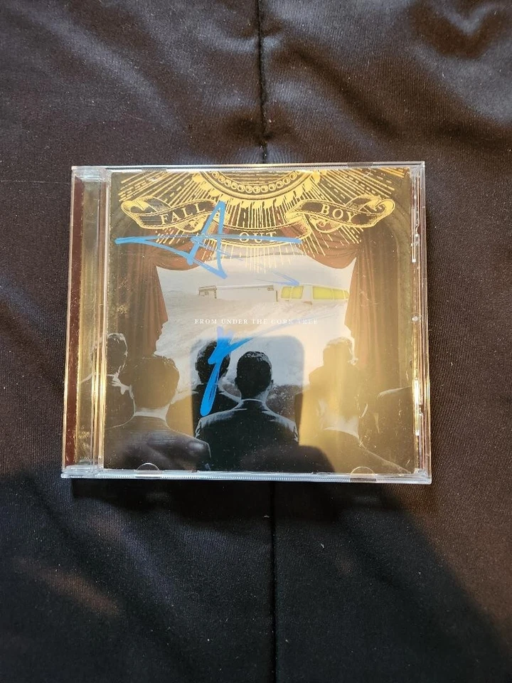 Fall Out Boy signed From Under the Cork Tree CD Patrick Stump Andy Hurley - Image 1 of 1