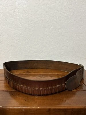 Cinturón munición cuero Hunter 138-LG marrón 25 rondas Foto 1 de 4