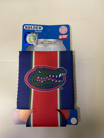 Florida Gators  NCAA Collapsible Stripe Koozie Comes In Set Of 4 Cover