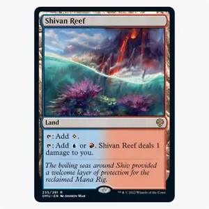 Shivan Reef Dominaria United MTG Rare - Picture 1 of 2