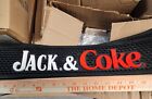 Jack & Coke Rubber BarWare Bar Spill Mat and Napkins for AJGOLFUSA