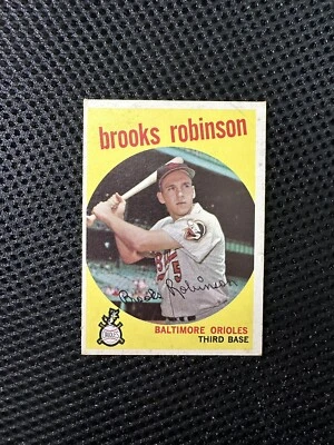 1959 Topps - #439 Brooks Robinson Foto 1 de 4