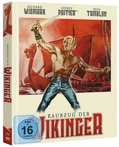Mediabook RAUBZUG DER WIKINGER Richard Widmark BLU-RAY + DVD NEU - Bild 1 von 1